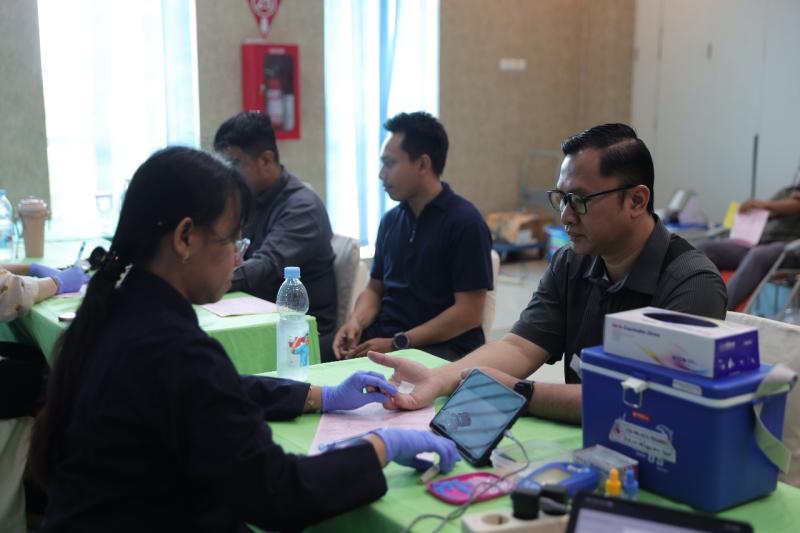 Gambar berita: Donor Darah PLN UID Riau dan Kepri: Wujud Kepedulian Sosial dalam Rangka Hari Listrik Nasional