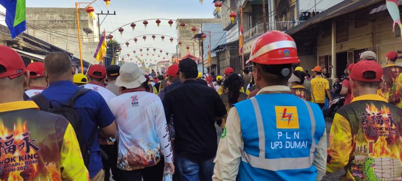 Dukung Sektor Pariwisata Riau, PLN Hadirkan Listrik Andal Sukseskan Festival Bakar Tongkang