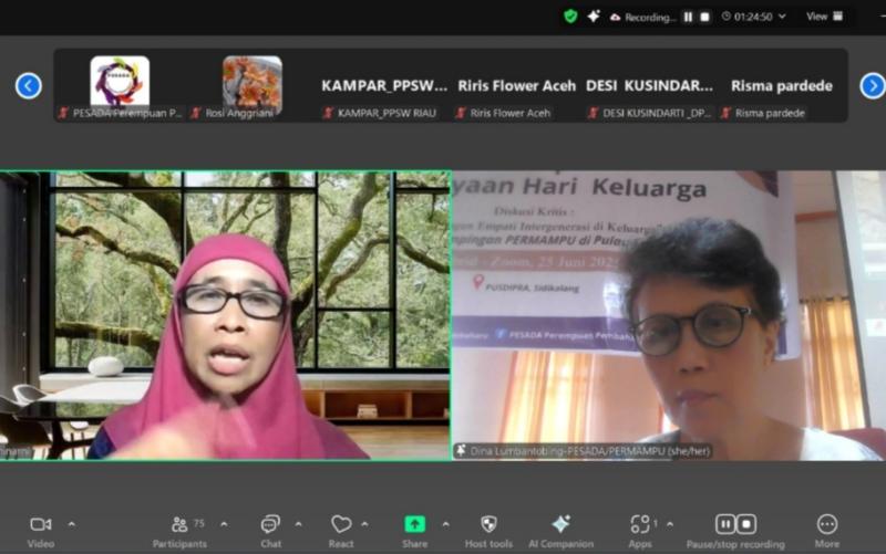 Rayakan Hari Keluarga Nasional ke-32, PERMAMPU dan LSM Perempuan di Sumatera Taja Diskusi