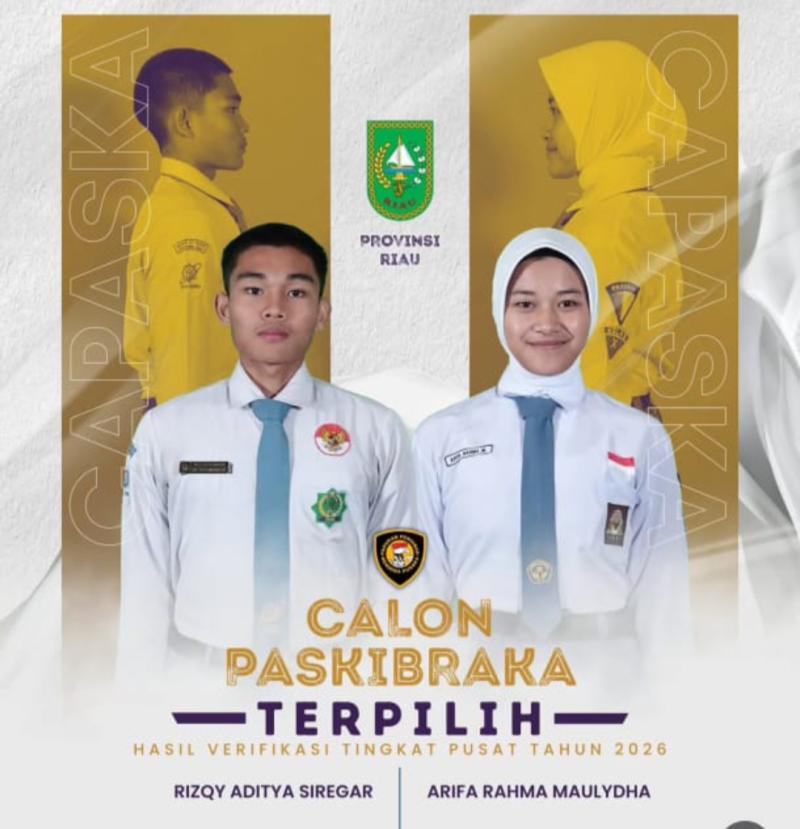 Anak Siak Terpilih Jadi Paskibraka Nasional, Ukir Sejarah Baru bagi Negeri Istana