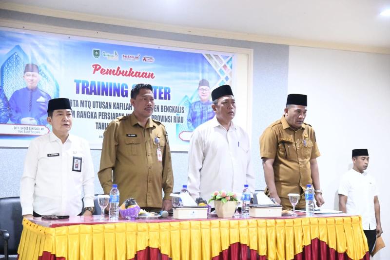 70 Anak Watan Bengkalis Digembleng Jelang MTQ Riau 2026, Bidik Juara Umum Keempat Beruntun