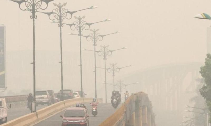 Kabut Asap Selimuti Pekanbaru, Sekolah Beralih ke Daring